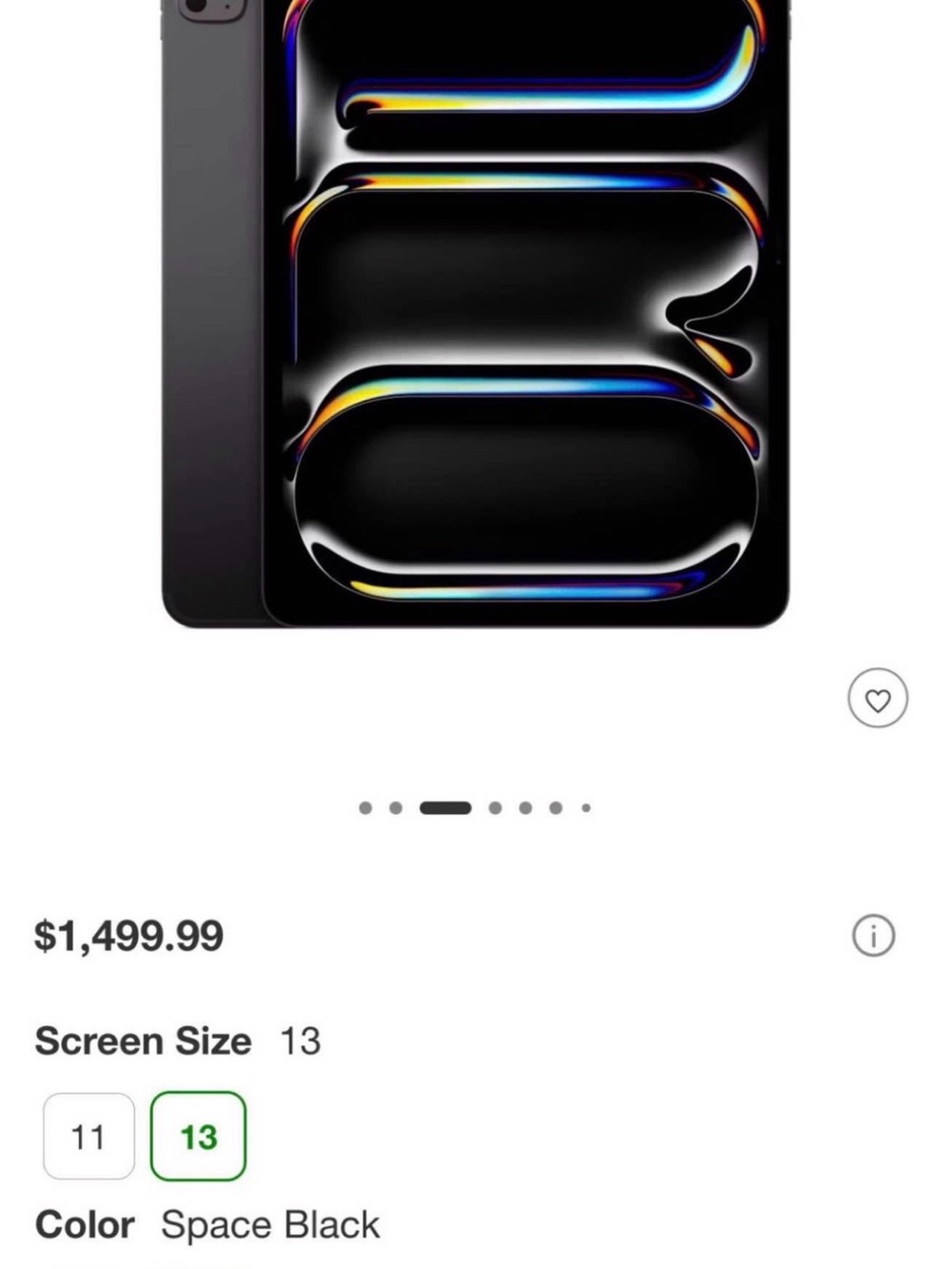 Apple iPad Pro Space Black (Black)